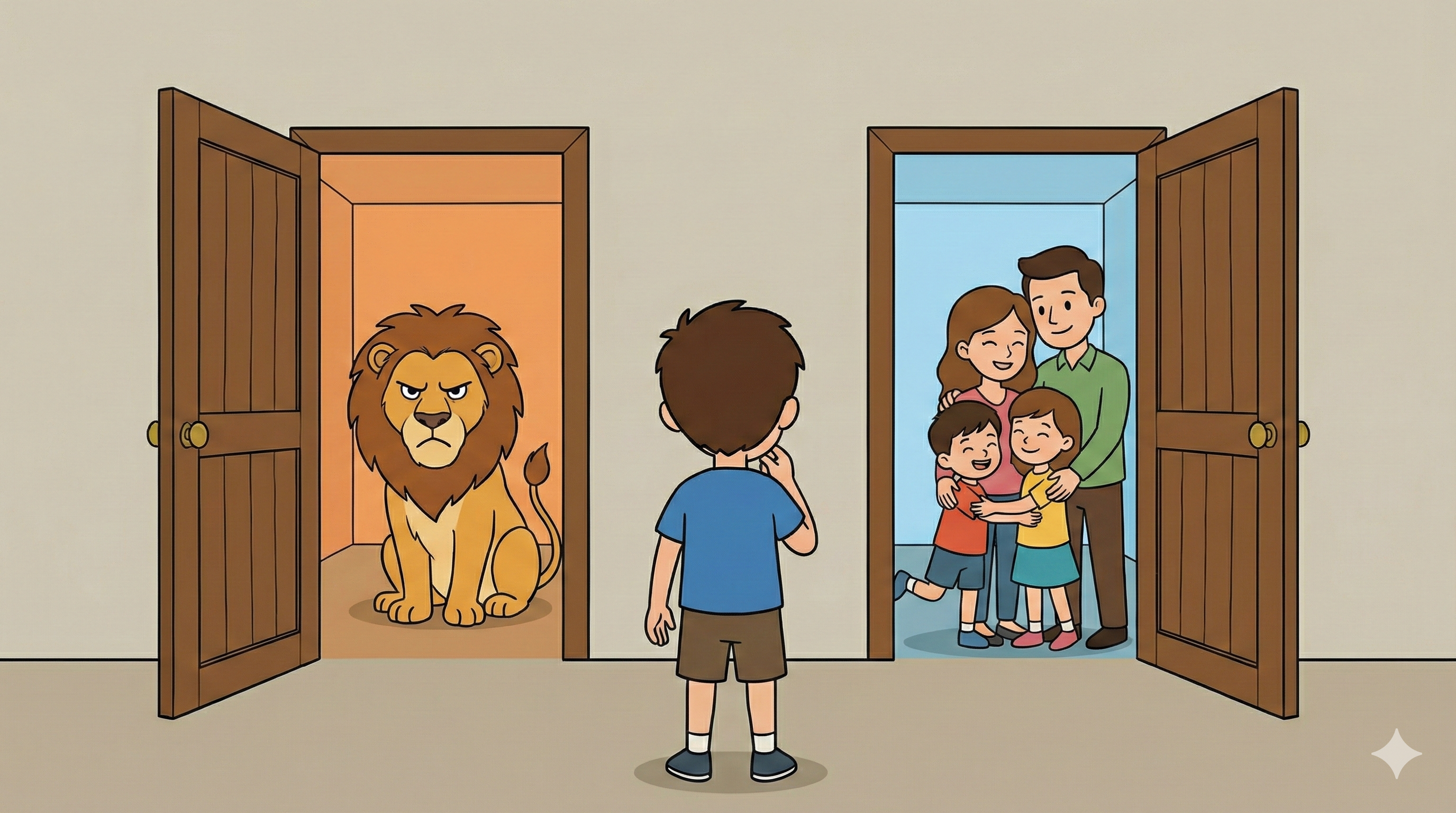 Elige la puerta correcta